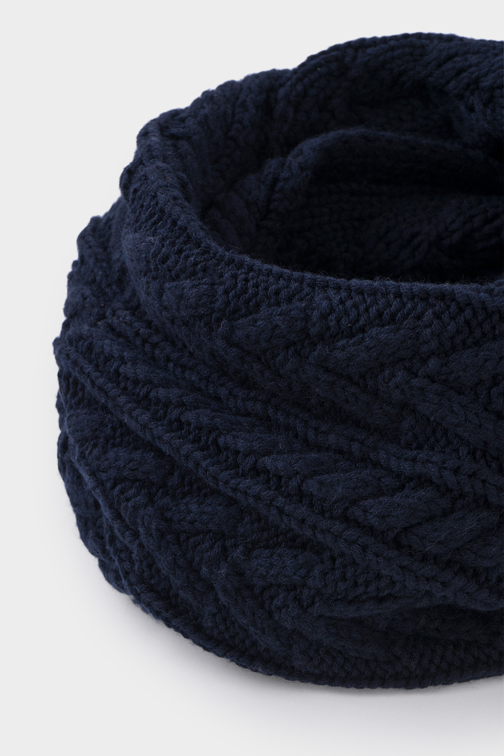 картинка Шарф-снуд для мальчика Crockid КВ 15007/ш темно-синий от магазина детских товаров ALiSa