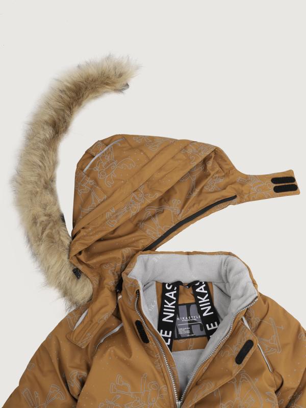 картинка Комплект для мальчика NIKASTYLE 7з0725 Кэмел черный от магазина детских товаров ALiSa