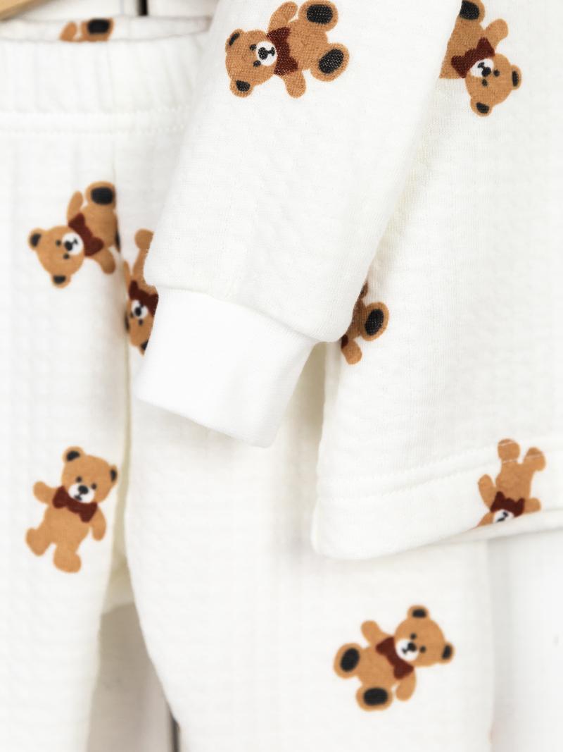 картинка Комплект детский Baby Boom КД489/6-К Мишки на молоке от магазина детских товаров ALiSa