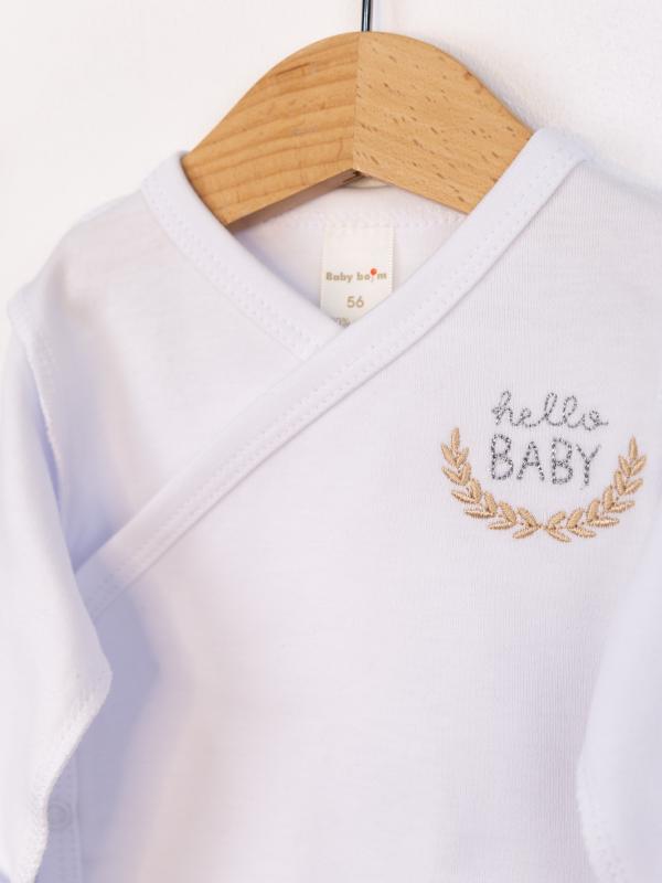картинка Комплект Baby Boom КН171/1-И Белый + Светло-серый я738 от магазина детских товаров ALiSa