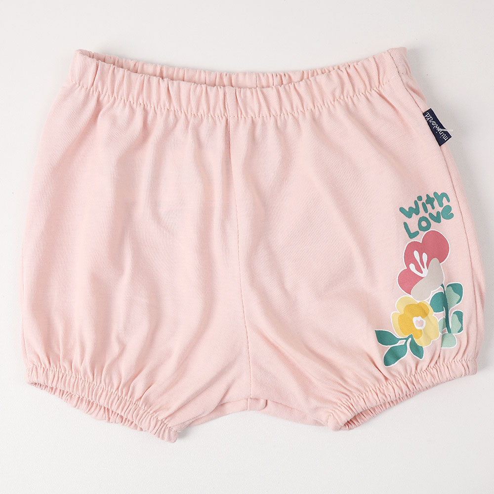 картинка Шорты для девочки DR 12031 Пудровый от магазина детских товаров ALiSa