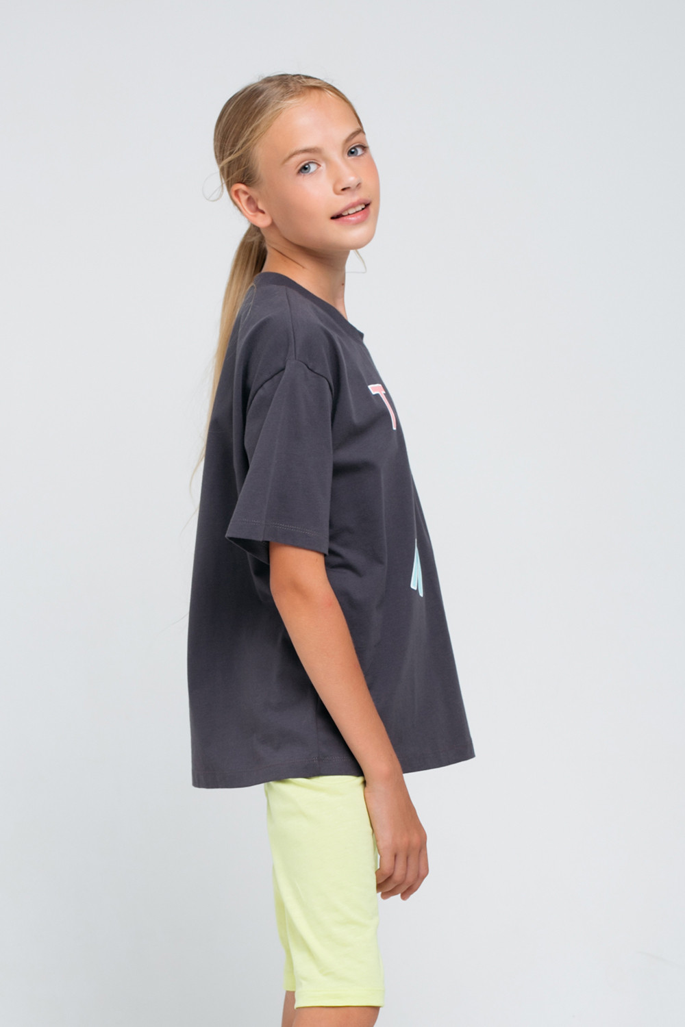 картинка Бриджи для девочки КБ 400028 солнечный лайм к75 от магазина детских товаров ALiSa