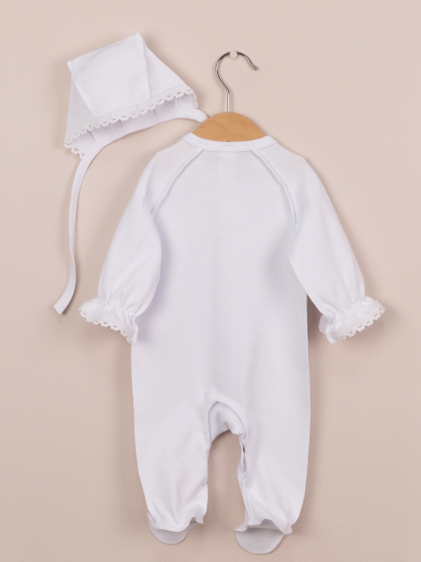 картинка Комплект для девочки Baby Boom КН163/1-И Белый я737 от магазина детских товаров ALiSa