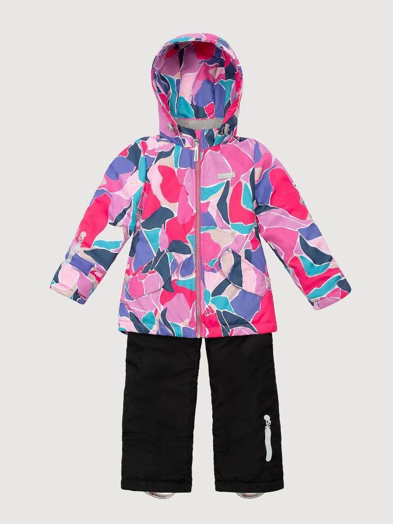 картинка Комплект утеплённый для девочки NIKASTYLE 7м1425 Ягода черный от магазина детских товаров ALiSa