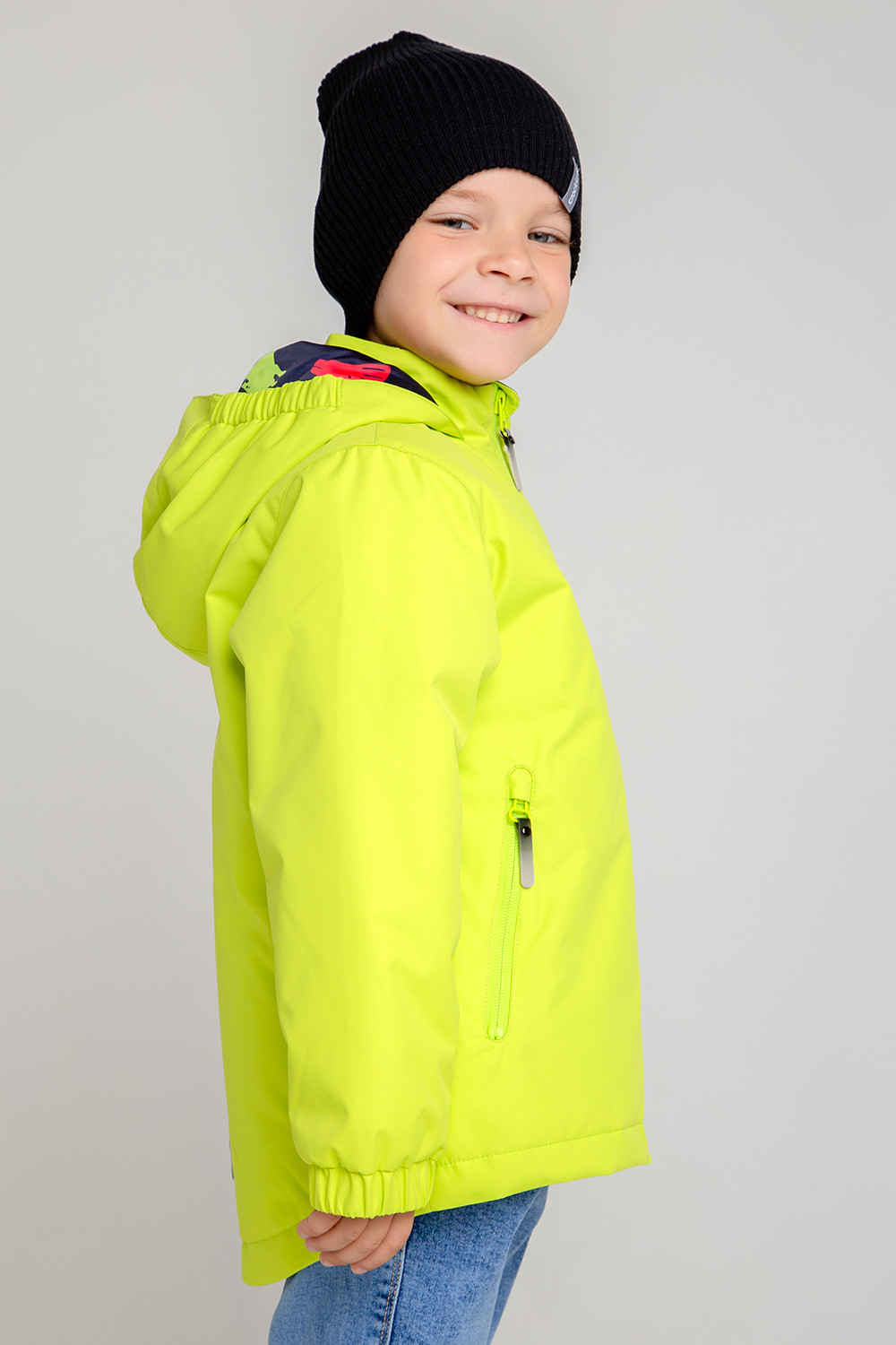 картинка Куртка утепленная для мальчика Crockid ВК 30099/5 ГР от магазина детских товаров ALiSa