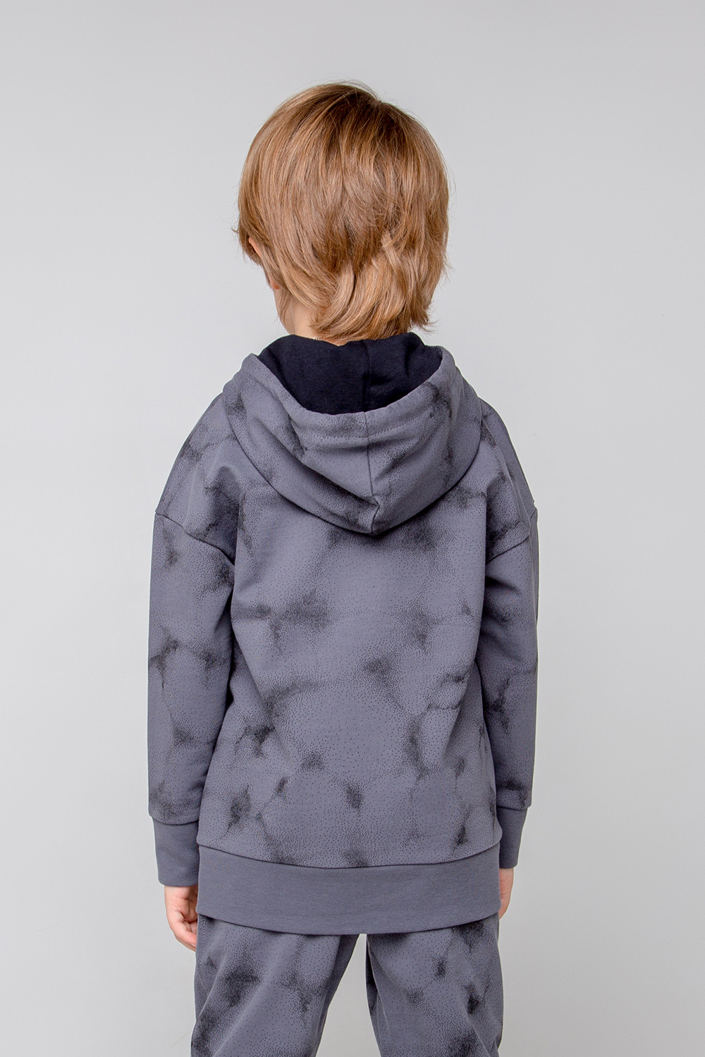 картинка Куртка для мальчика Crockid КР 301876 серая дымка, гранжевая текстура к348 от магазина детских товаров ALiSa
