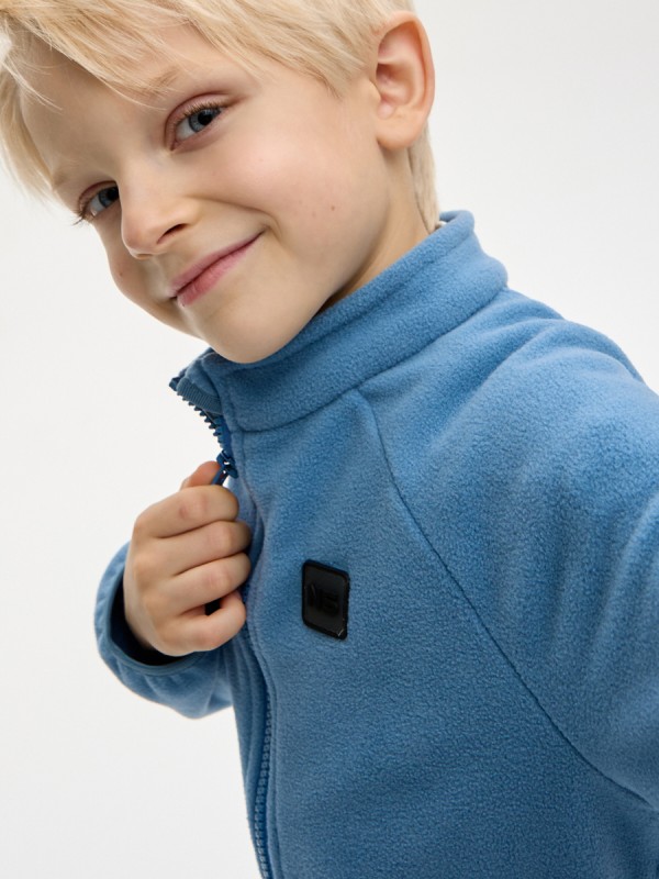 картинка Комбинезон флисовый для мальчика NIKASTYLE 8т10024 Джинс от магазина детских товаров ALiSa