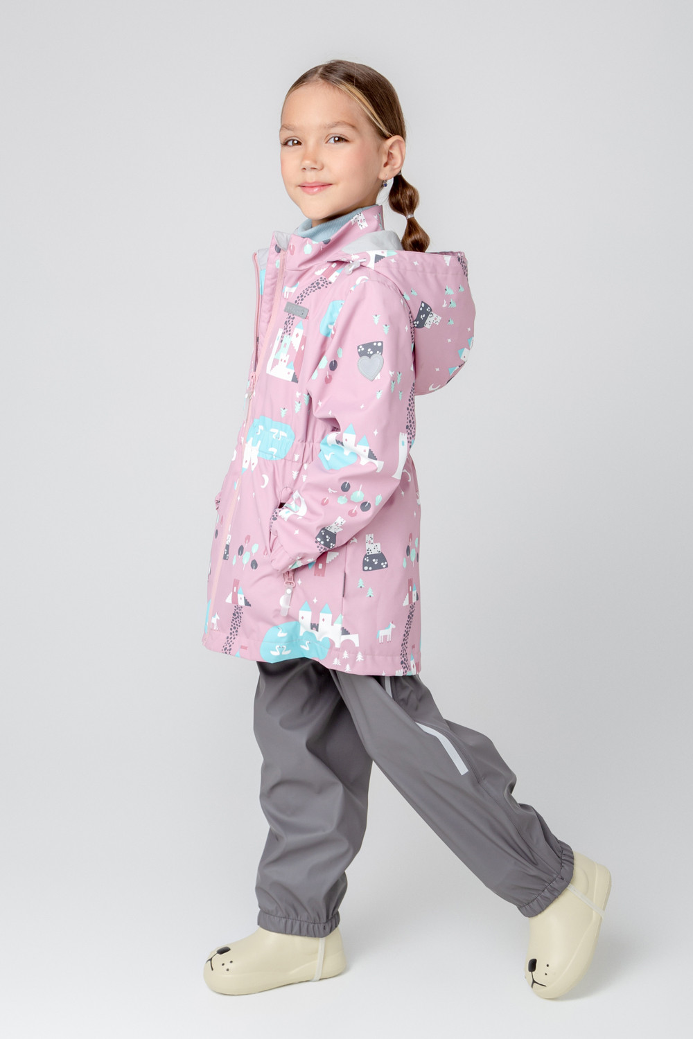 картинка Ветровка для девочки Crockid ВК 32140/н/1 УЗГ от магазина детских товаров ALiSa