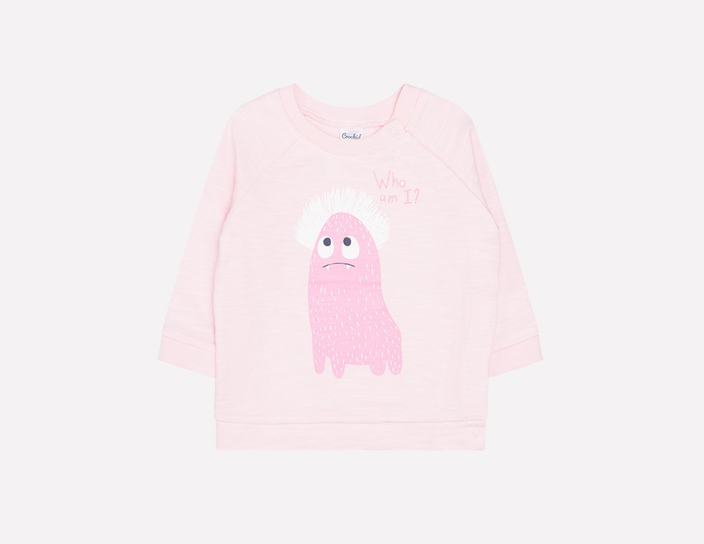 картинка Джемпер для девочки Crockid К 300724 холодно-розовый от магазина детских товаров ALiSa