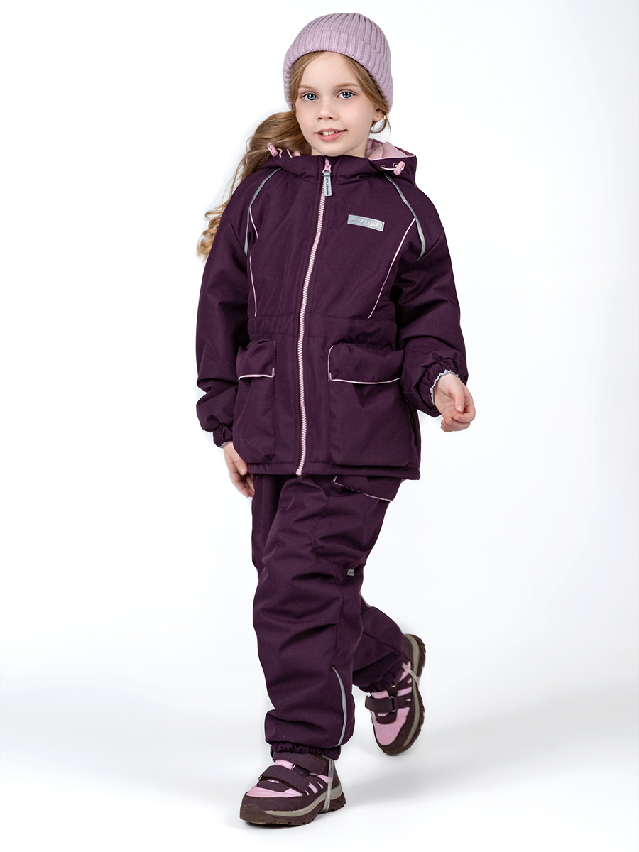 картинка Комплект утепленный для девочки NIKASTYLE 7м2424 вишня пудра от магазина детских товаров ALiSa