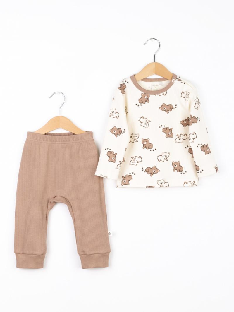 картинка Комплект детский Baby Boom КД293/2-И Мишки + кофе от магазина детских товаров ALiSa