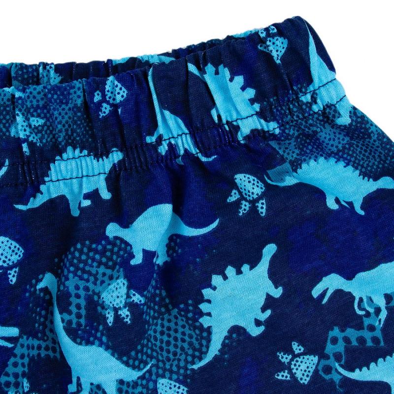 картинка Комплект для мальчика YLA 7941100202 Синий динозавр от магазина детских товаров ALiSa