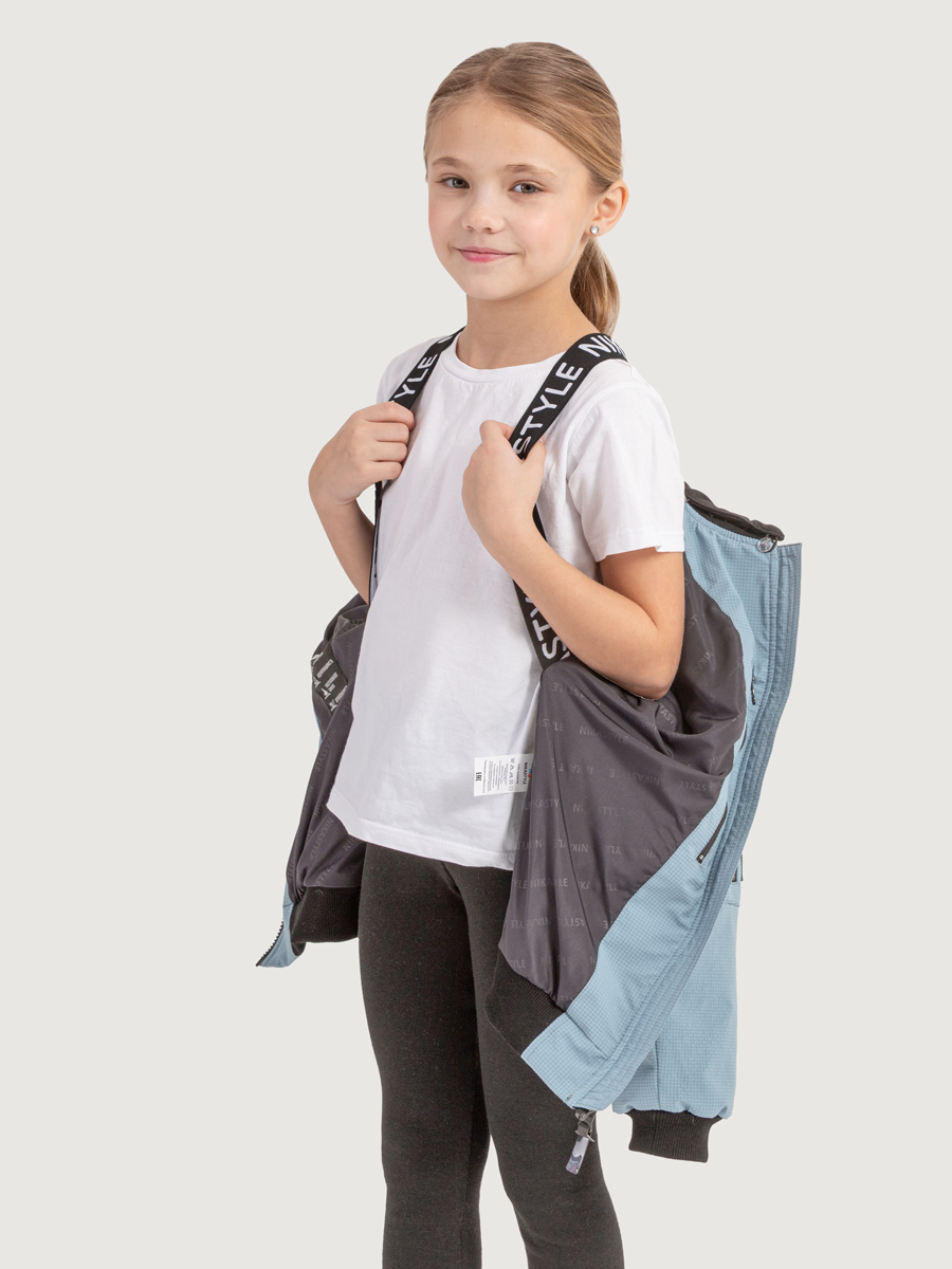 картинка Куртка утеплённая для девочки NIKASTYLE 4м4225 Эвкалипт от магазина детских товаров ALiSa