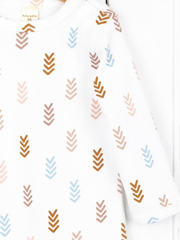 картинка Боди детское Baby Boom Б86/10009-И(Н) Галочки я732 от магазина детских товаров ALiSa