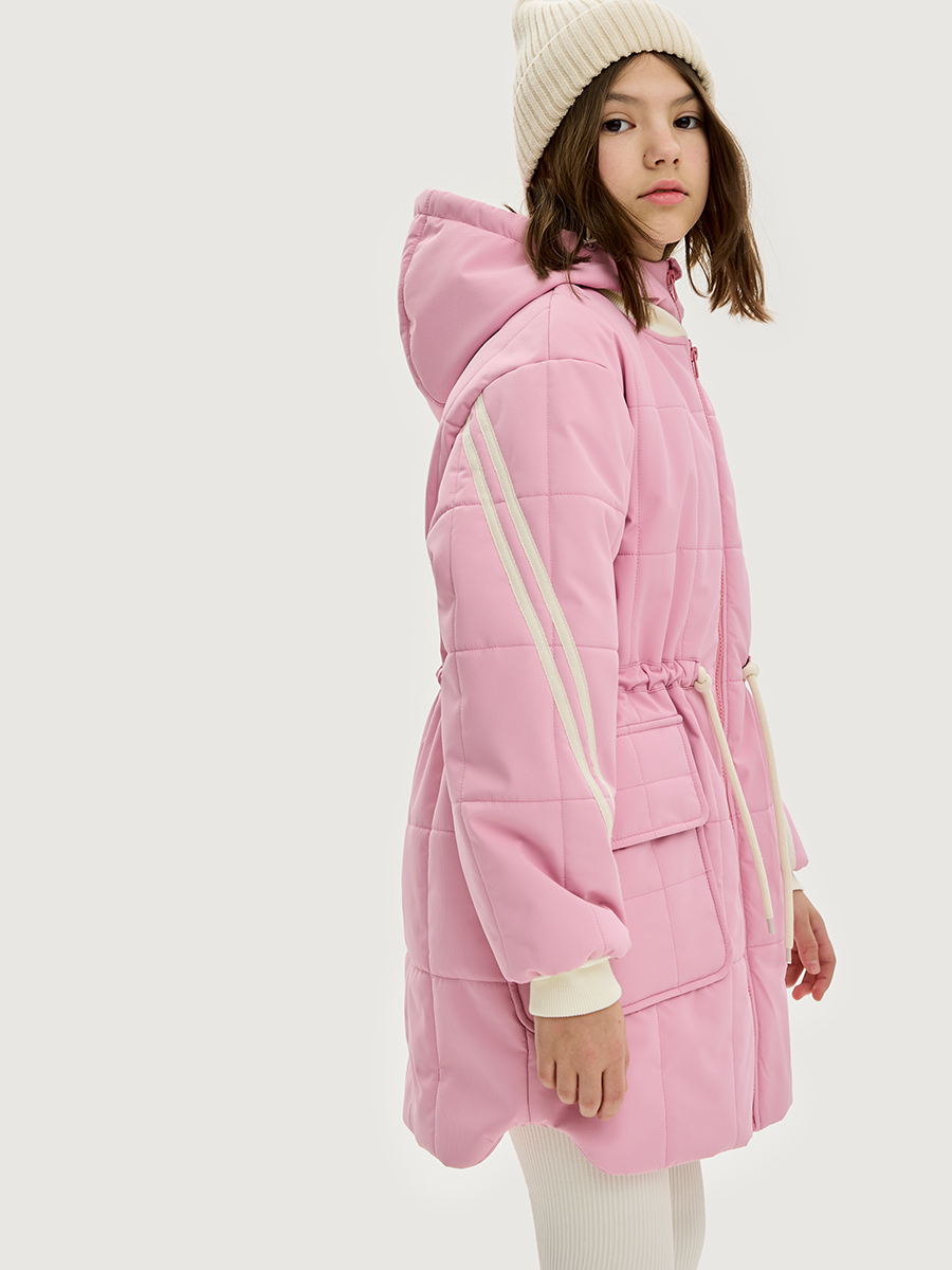 картинка Куртка утеплённая для девочки NIKASTYLE 4м5025 Роза от магазина детских товаров ALiSa