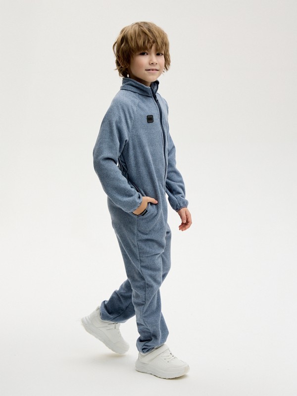 картинка Комбинезон флисовый для мальчика NIKASTYLE 8т10824 Джинс от магазина детских товаров ALiSa