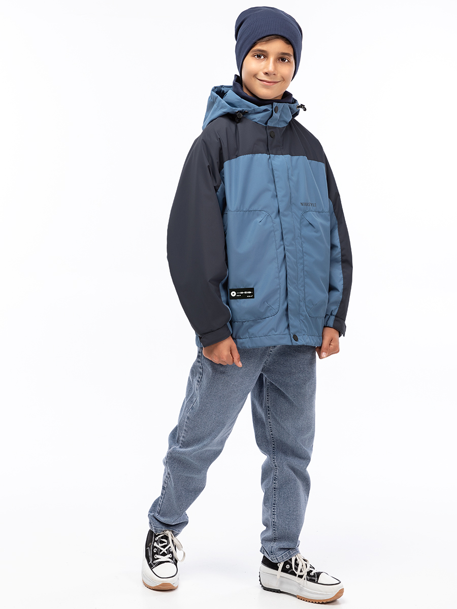 картинка Ветровка для мальчика NIKASTYLE 4л5125 Джинс от магазина детских товаров ALiSa