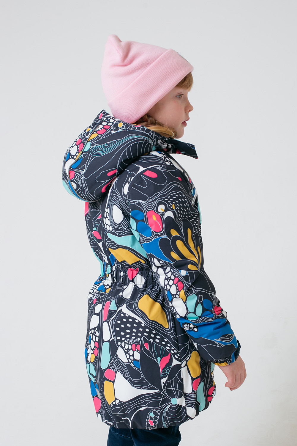 картинка Куртка зимняя для девочек Crockid ВК 38062/н/2 ГР от магазина детских товаров ALiSa