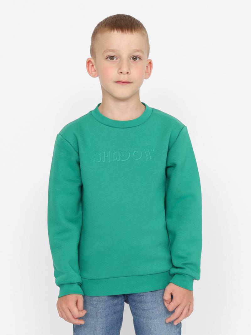 картинка Толстовка для мальчика Cherubino CWKB 63685-37 Зеленый от магазина детских товаров ALiSa