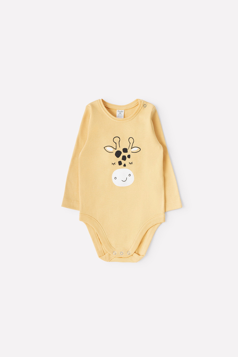 картинка Полукомбинезон для мальчика Crockid К 6293 пшеничный (веселые жирафы) я108 от магазина детских товаров ALiSa