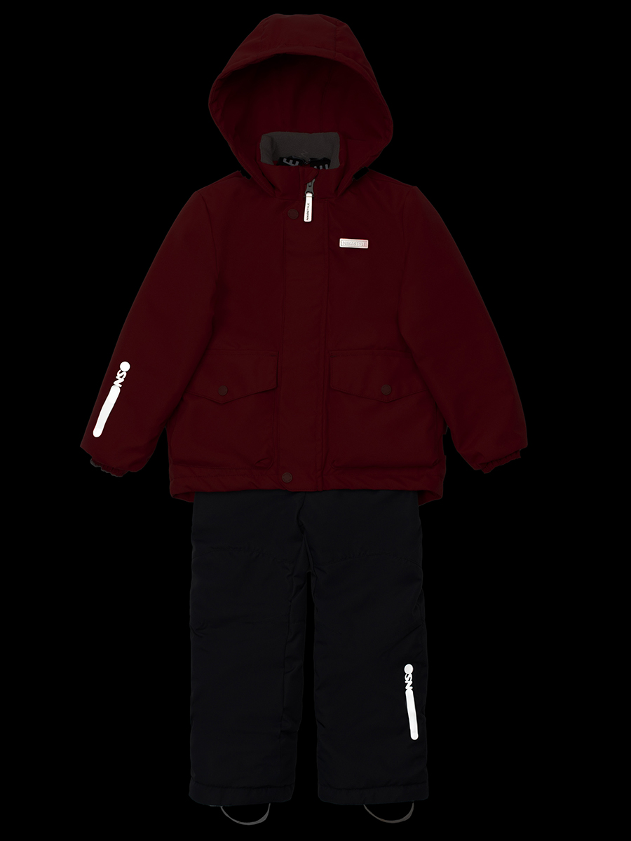 картинка Комплект утеплённый для мальчика NIKASTYLE 7м2325 Чили графит от магазина детских товаров ALiSa