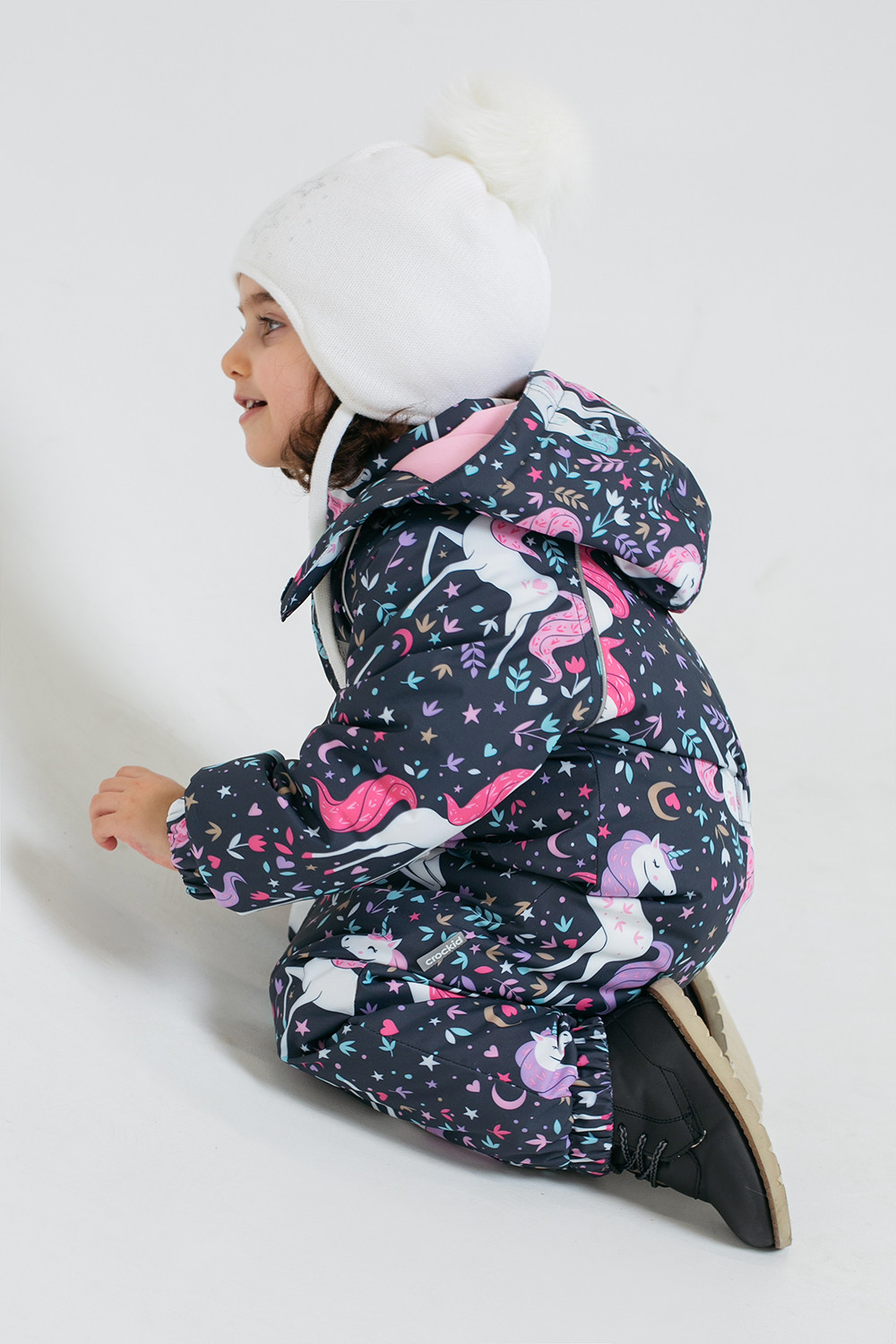 картинка Комбинезон зимний для девочки Crockid ВК 60032/н/10 УЗГ от магазина детских товаров ALiSa