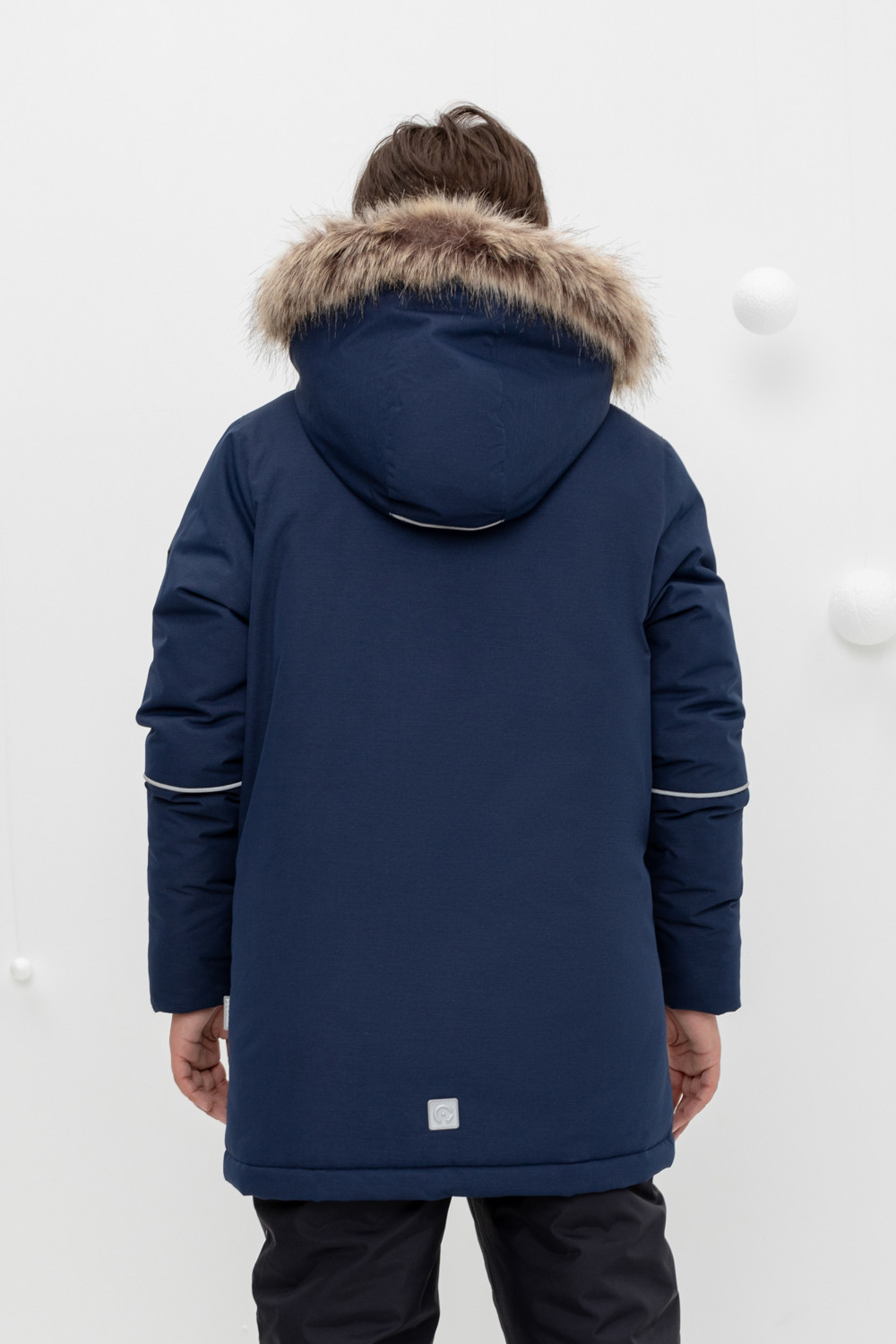 картинка Куртка зимняя для мальчика Crockid ВК 36100/2 ГР от магазина детских товаров ALiSa