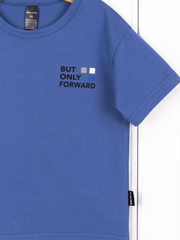 картинка Футболка для мальчика Baby Boom Ф154/6-К Индиго Б120 от магазина детских товаров ALiSa