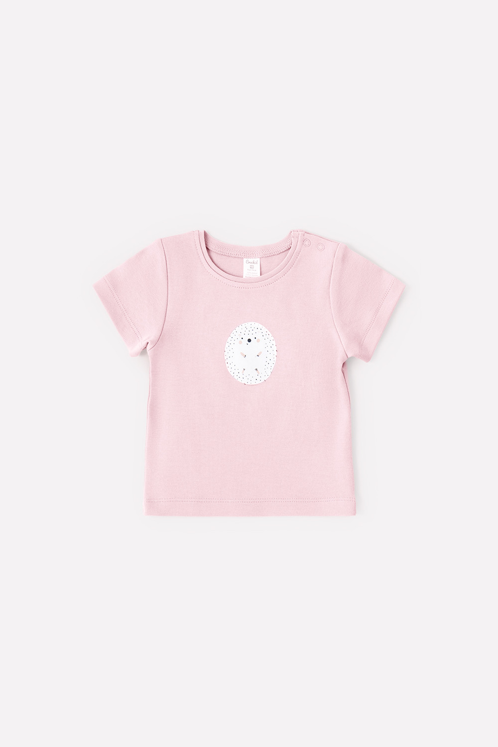 картинка Футболка для девочки Crockid К 300582 розовый жемчуг (ёжики) я113 от магазина детских товаров ALiSa