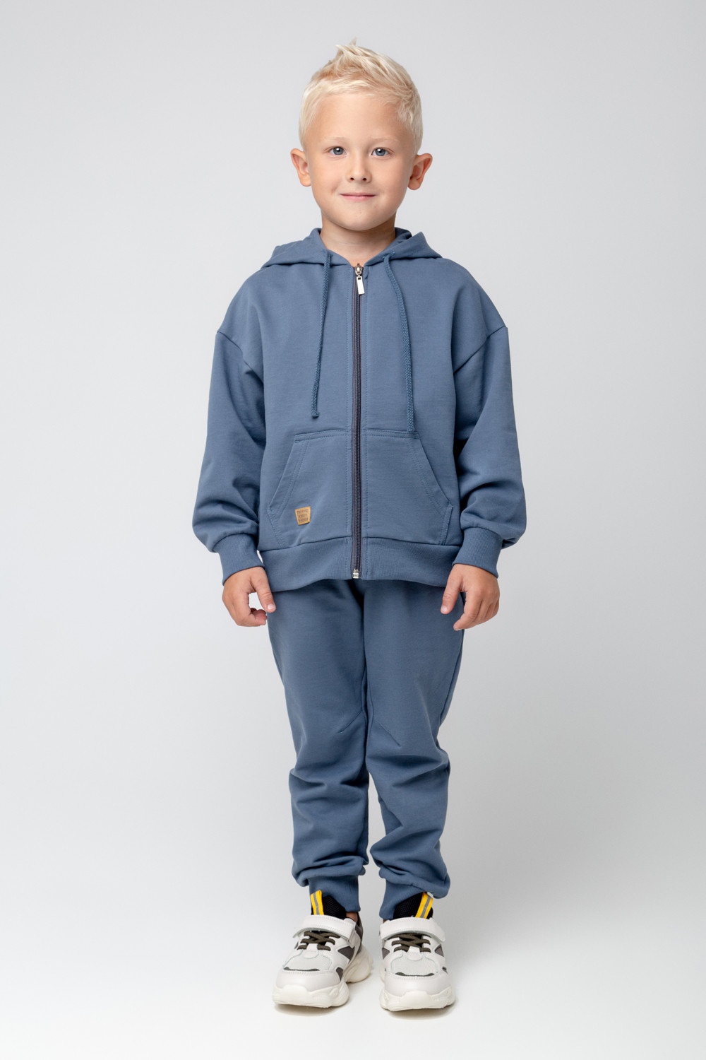 картинка Брюки для мальчика Crockid КР 400519 винтажный синий к366 от магазина детских товаров ALiSa