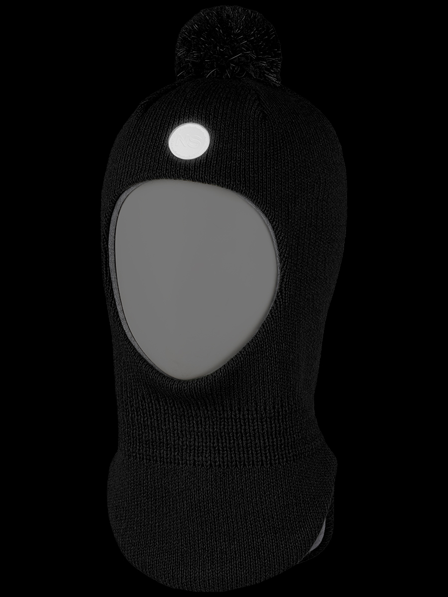 картинка Балаклава утепленная для мальчика NIKASTYLE 10з15225 Черный от магазина детских товаров ALiSa