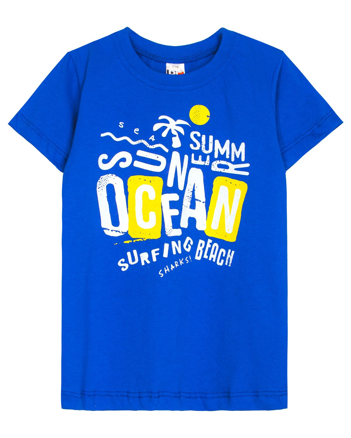 картинка Футболка для мальчика Let's go LG 52340 синий от магазина детских товаров ALiSa