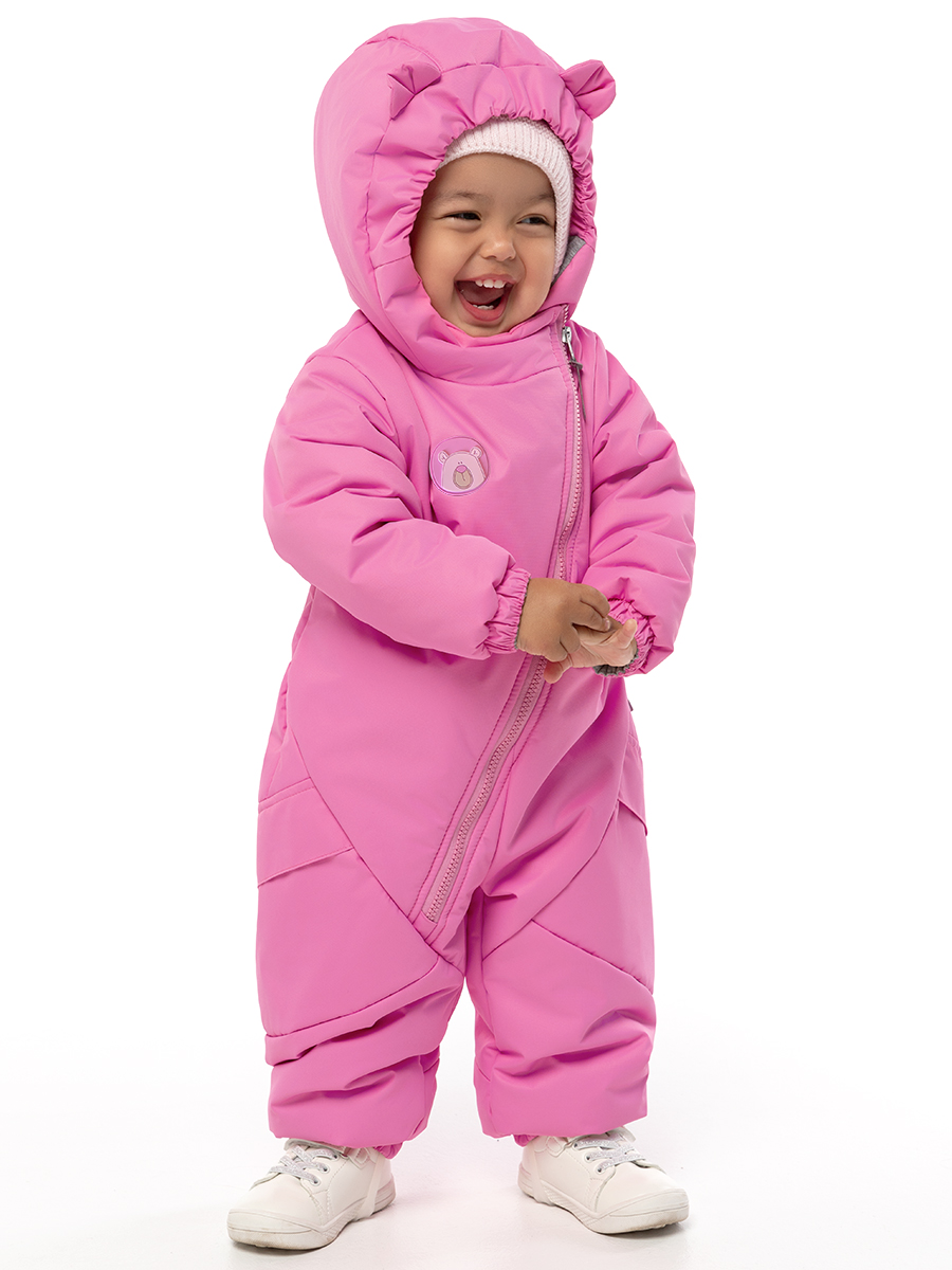 картинка Комбинезон утеплённый для девочки NIKASTYLE 8м0125 Розовый от магазина детских товаров ALiSa