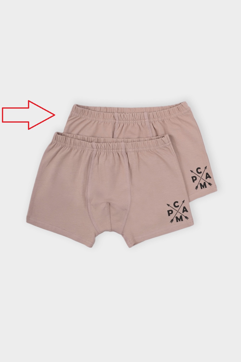 картинка Трусы для мальчика Crockid КБ 1912-2 серо-коричневый от магазина детских товаров ALiSa