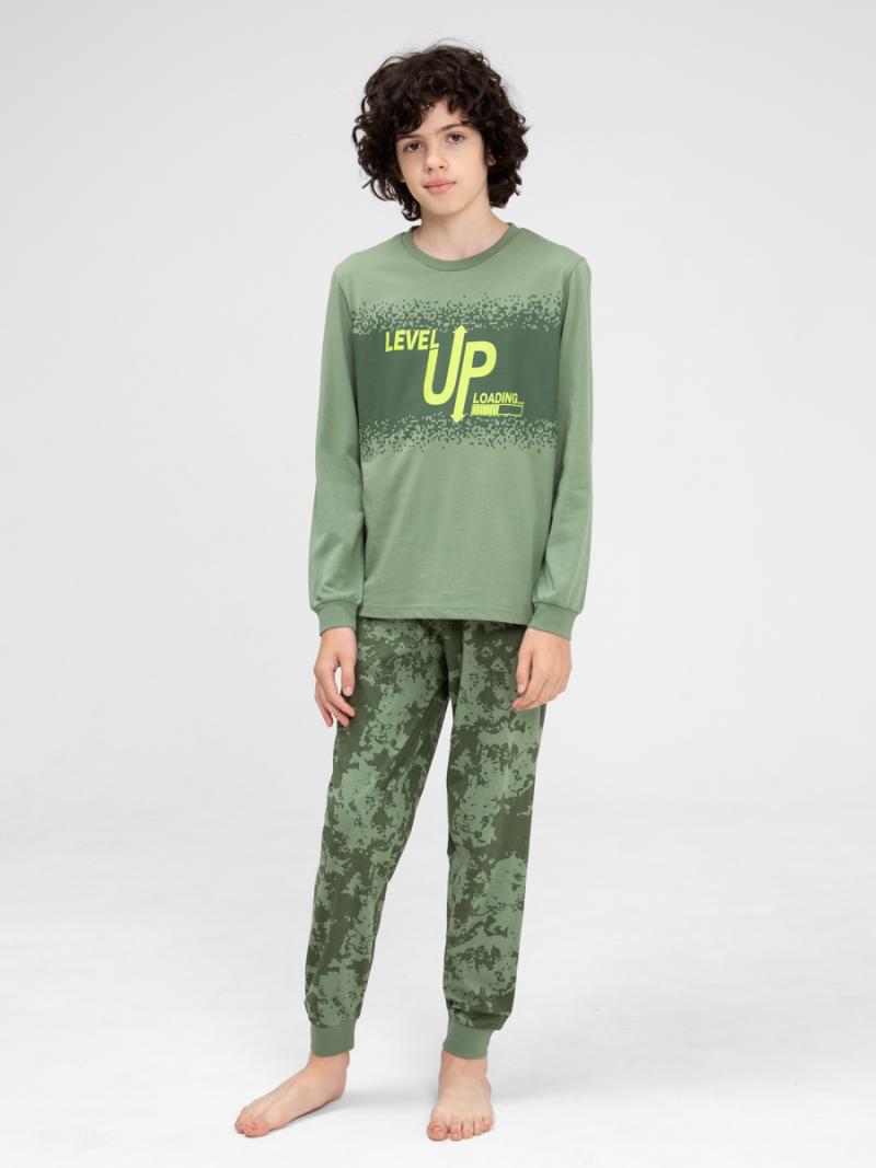 картинка Пижама для мальчика CWJB 50142-35 Хаки от магазина детских товаров ALiSa