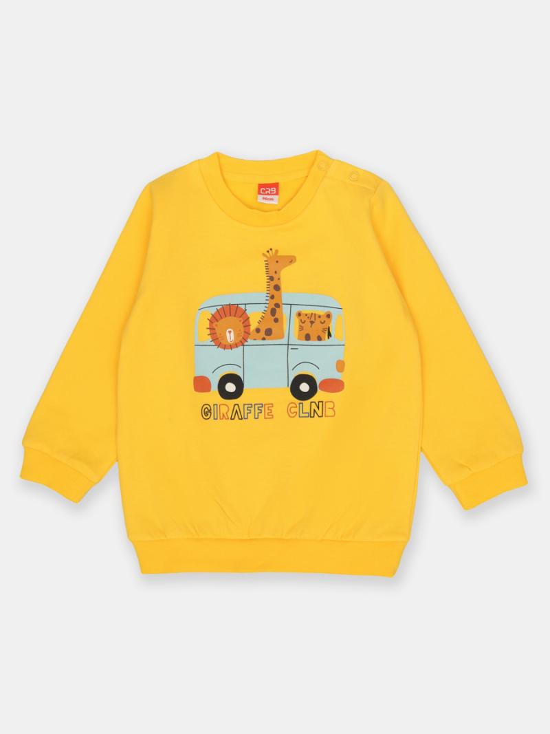 картинка Джемпер для мальчика CRB CSBB 63755-30-392 Желтый от магазина детских товаров ALiSa
