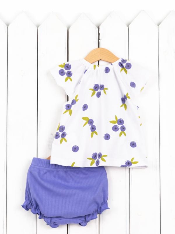 картинка Комплект для девочки Baby Boom КД547/1 я727 Голубика + фиолетовый от магазина детских товаров ALiSa