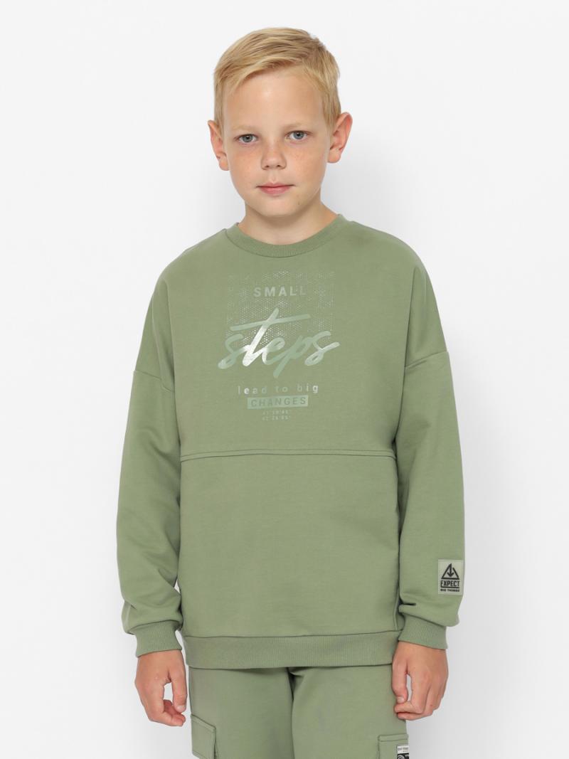 картинка Джемпер для мальчика CWJB 63671-35-383 Хаки от магазина детских товаров ALiSa