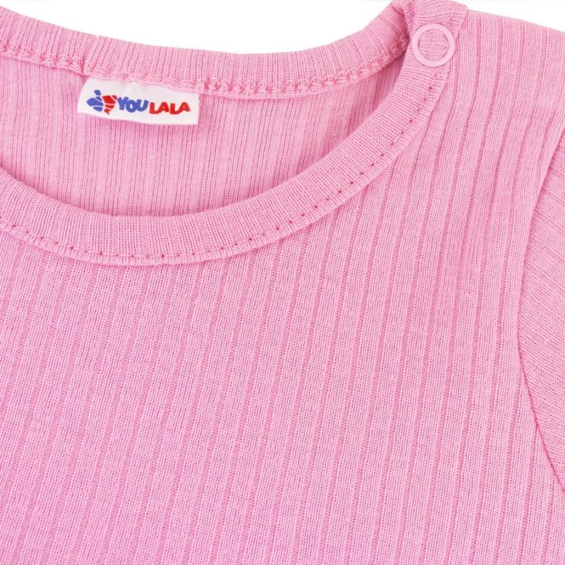 картинка Платье боди для девочки YLA 1816700102 Розовый от магазина детских товаров ALiSa