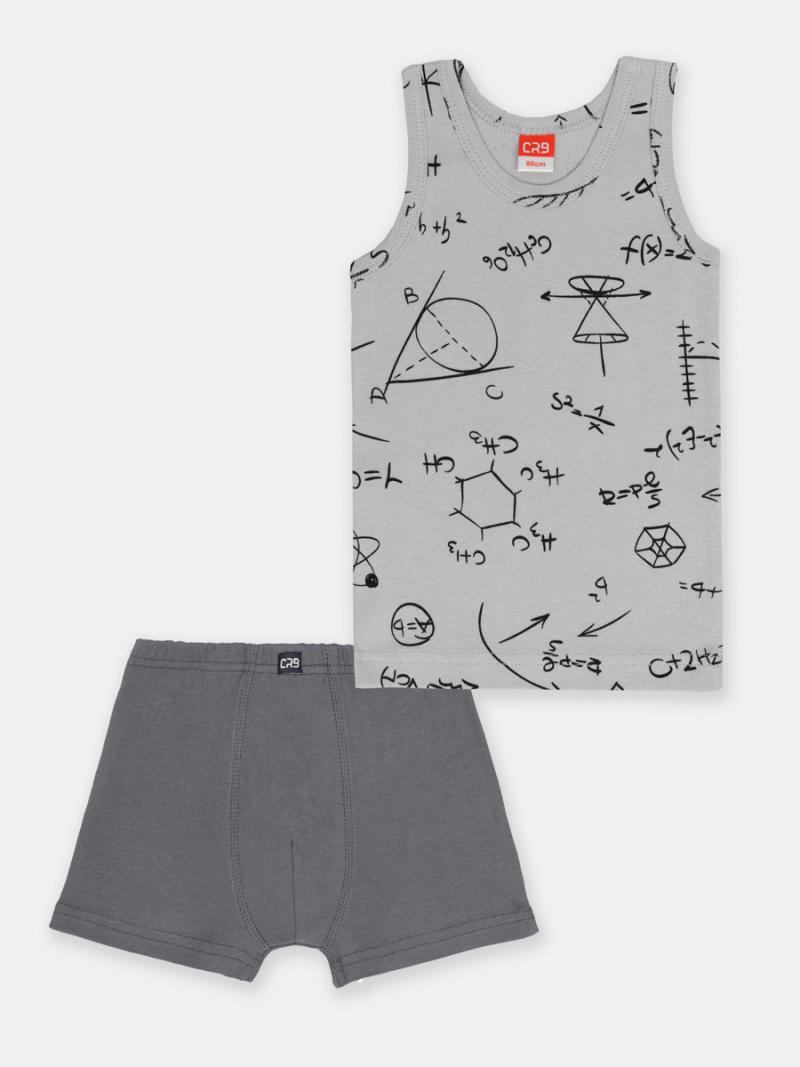 картинка Комплект для мальчика CSKB 30037-23 Серый от магазина детских товаров ALiSa