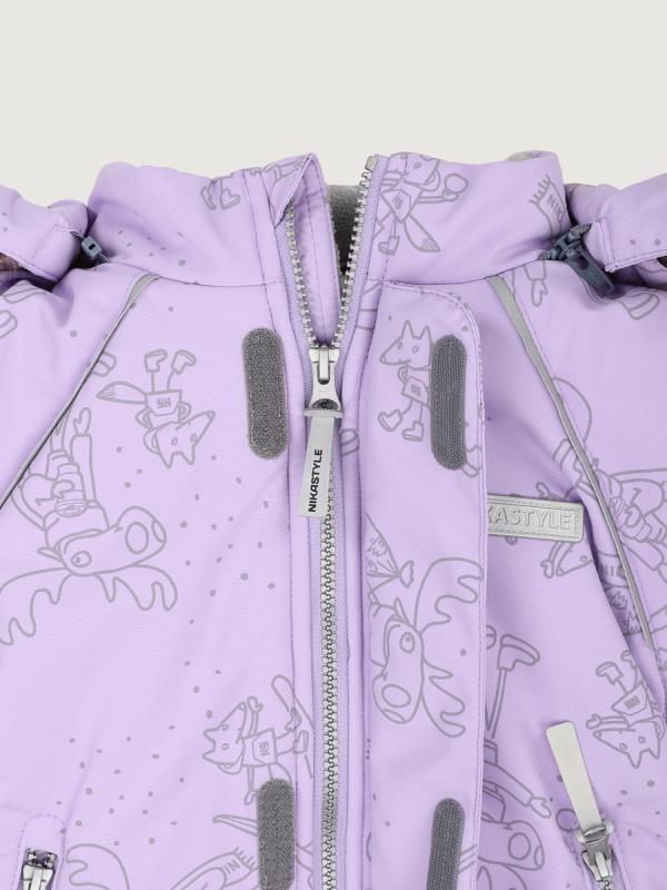 картинка Комбинезон для девочки NIKASTYLE 8з0425 Лаванда Инжир от магазина детских товаров ALiSa