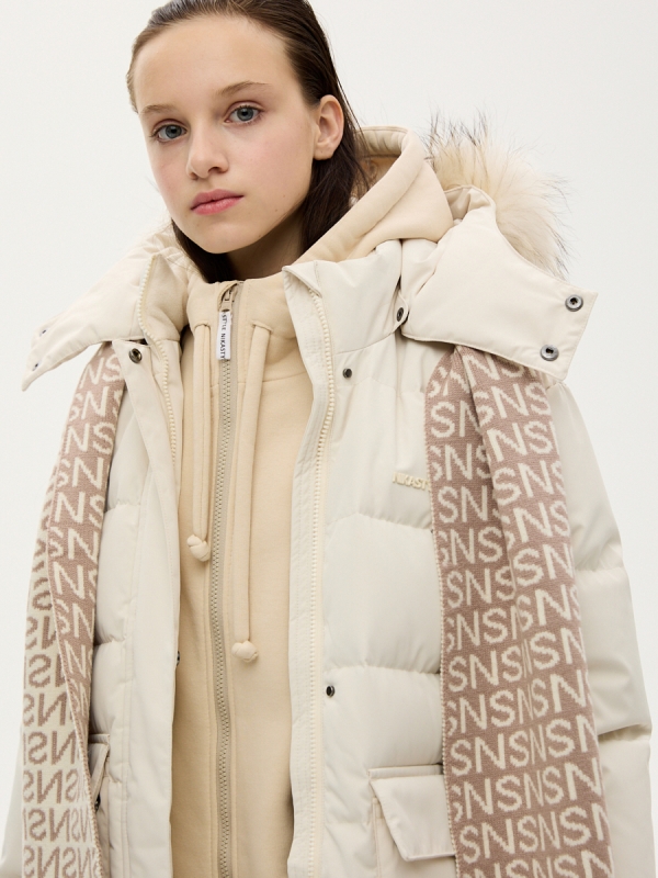 картинка Шарф детский NIKASTYLE 17з16925 Беж от магазина детских товаров ALiSa