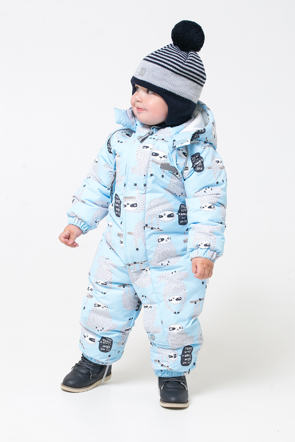 картинка Комбинезон зимний для мальчика Crockid ВК 60041/н/6 УЗГ от магазина детских товаров ALiSa