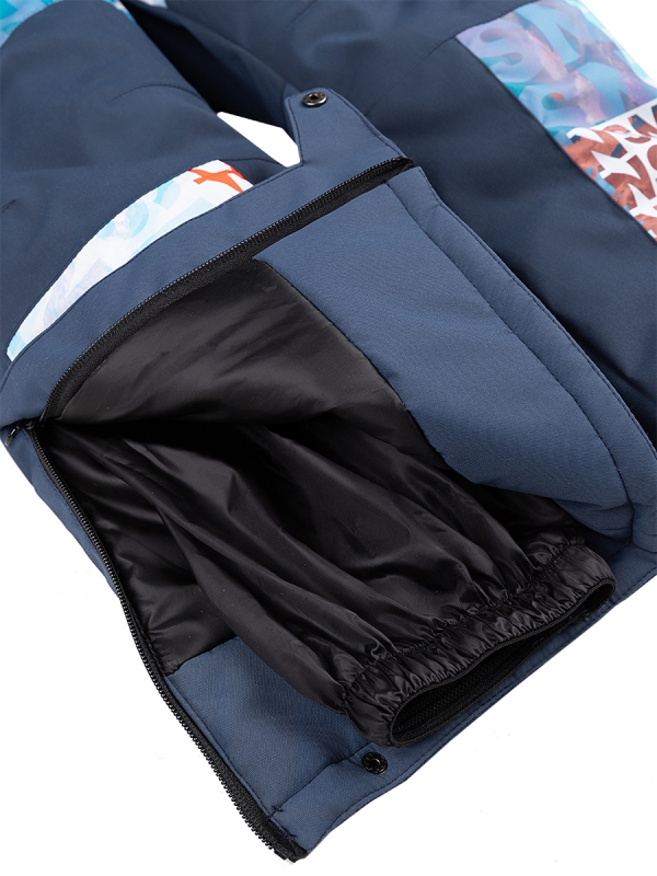 картинка Комбинезон зимний для мальчика NIKASTYLE 8з2524 Лед деним от магазина детских товаров ALiSa