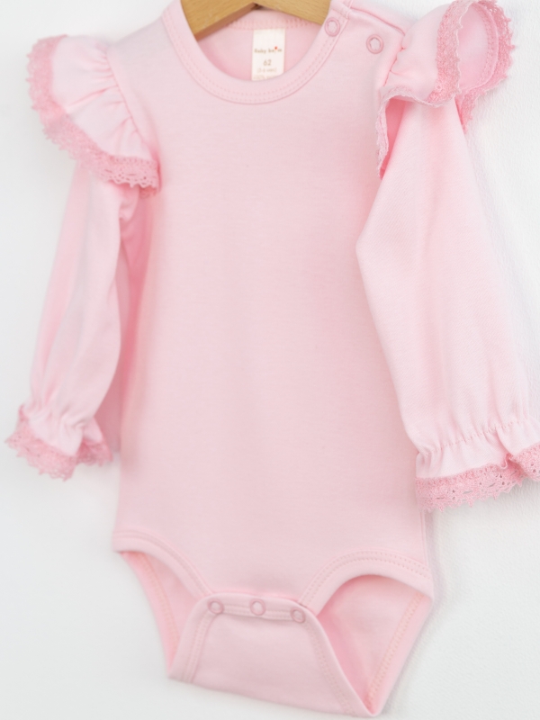 картинка Боди для девочки Baby Boom Б145/2-И Розовый я737 от магазина детских товаров ALiSa