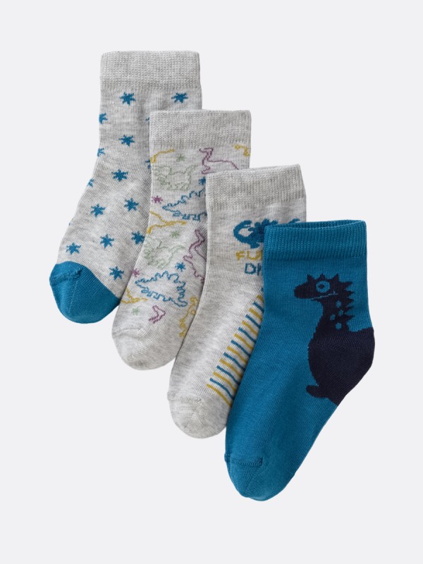 картинка Носки для мальчика Artie 4 пары 4-3m950 Серый от магазина детских товаров ALiSa
