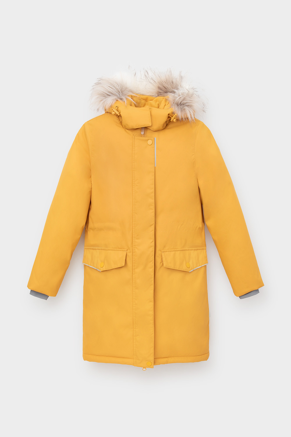 картинка Пальто зимнее для девочки Crockid ВК 38107/1 ГР от магазина детских товаров ALiSa