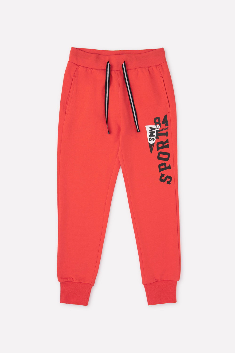 картинка Брюки для мальчика Crockid К 400063 ярко-красный к1277 от магазина детских товаров ALiSa