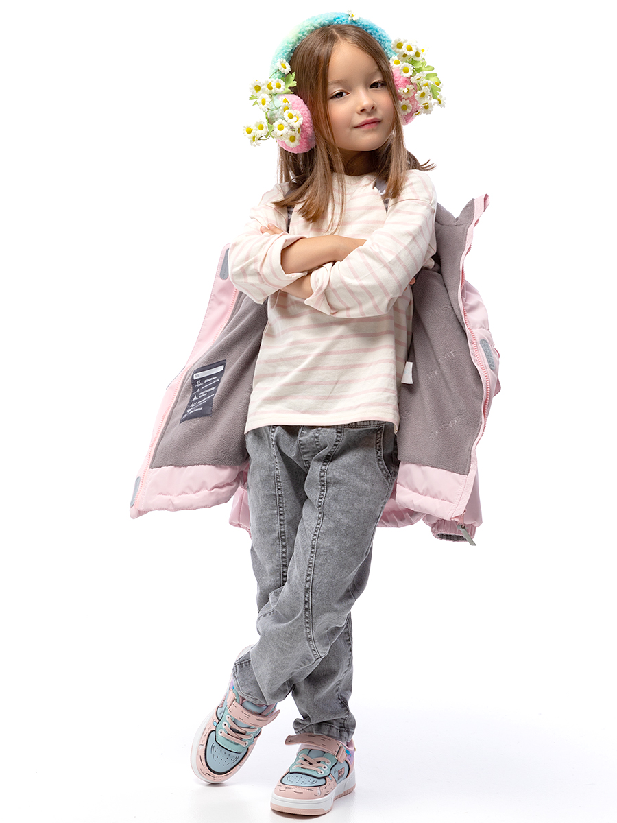 картинка Куртка утеплённая для девочки NIKASTYLE 4м4025 Сакура от магазина детских товаров ALiSa