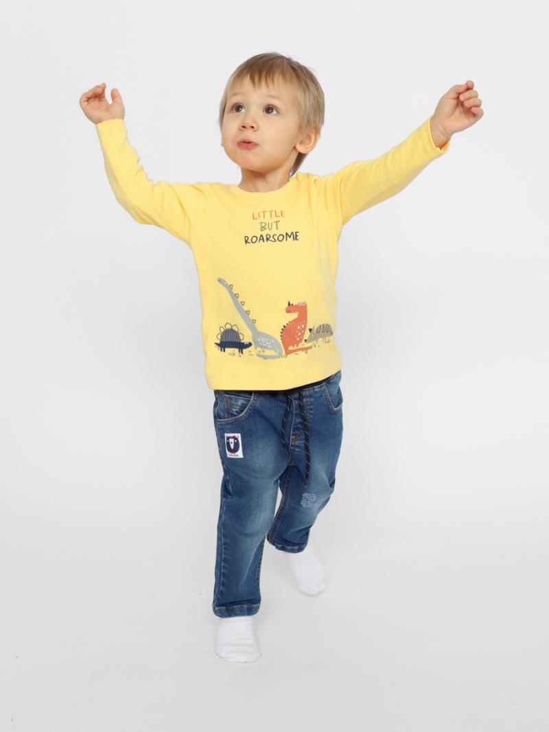 картинка Джемпер для мальчика Cherubino CSNB 63471-30-354 Желтый от магазина детских товаров ALiSa